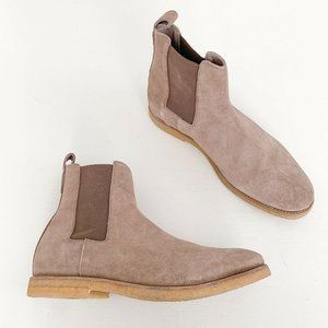 Saints Reiner Suede Chelsea Boots Taupe 